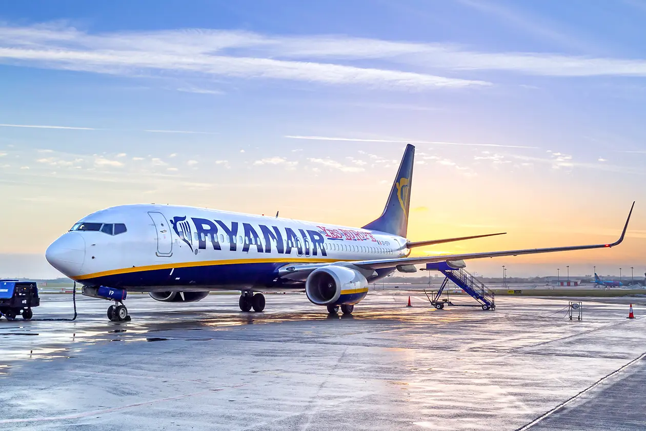 Ryanair.&nbsp;Foto: Copyright © Sisterscom.com&nbsp;/&nbsp;Depositphotos