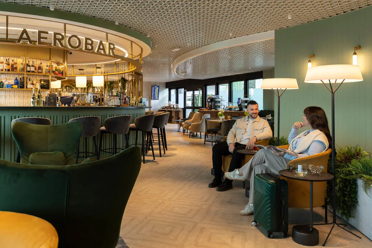 Plaza Premium First a Roma Fiumicino. Foto: Copyright © Ufficio Stampa&nbsp;Adr