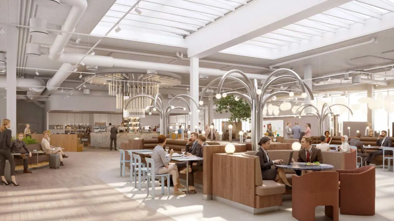 Nuova Lounge di SAS all'Aeroporto di Copenaghen Foto/rendering: Copyright ©&nbsp;Ufficio Stampa SAS / Cision