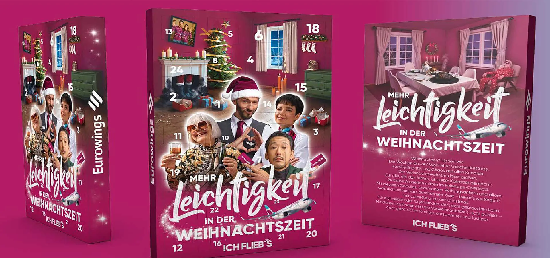 Calendario dell'Avvento XXL di Eurowings Copyright © Eurowings