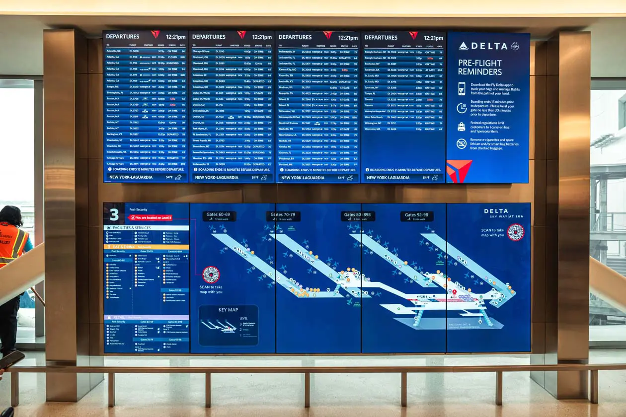 Terminal C dell’aeroporto LaGuardia di New York Copyright © Delta Air Lines