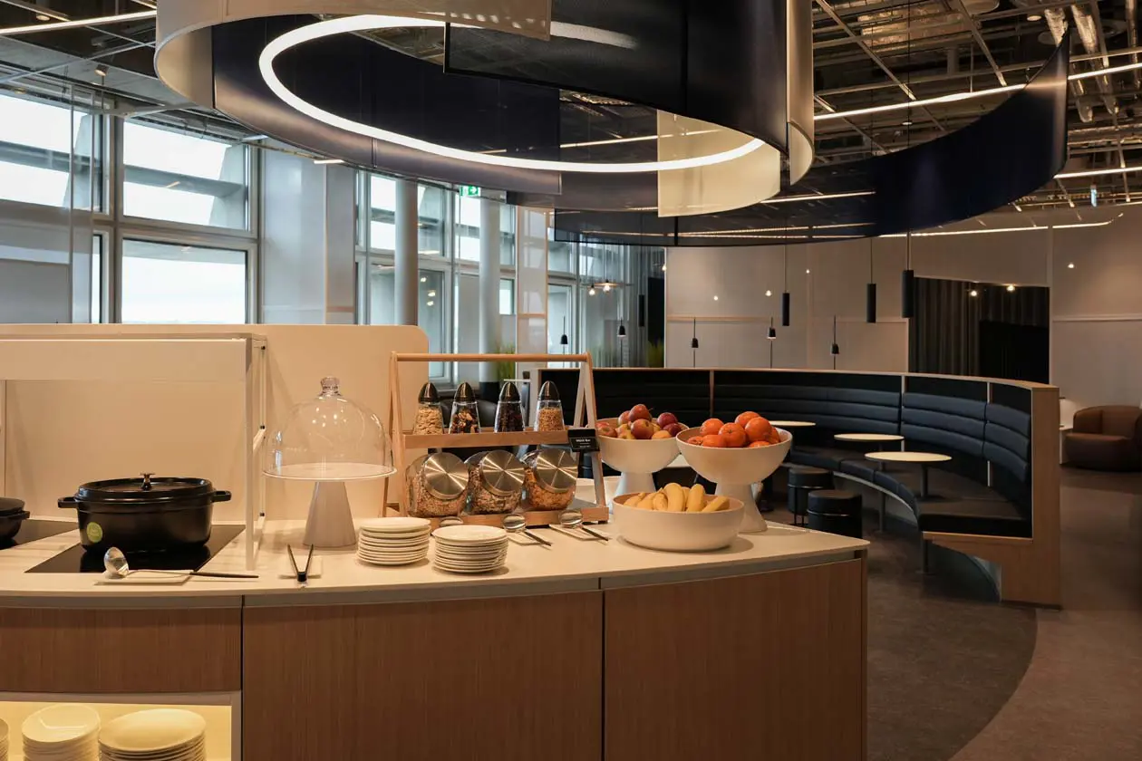 Lufthansa Lounge all'aeroporto di Stoccarda Copyright © Gruppo Lufthansa