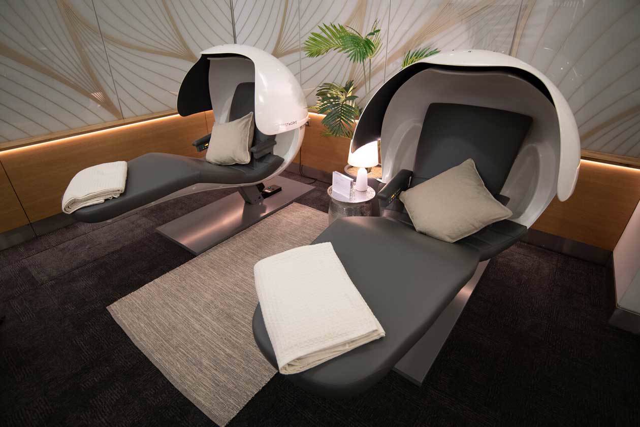 Forty Winks nap lounge by British Airways