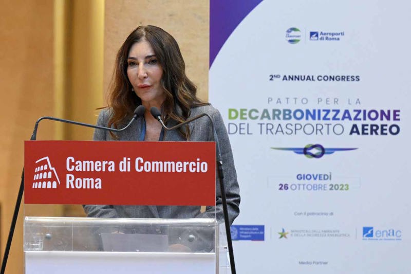 2nd Annual Congress del Patto per la Decarbonizzazione del Trasporto Aereo. Copyright © Ufficio Stampa Adr