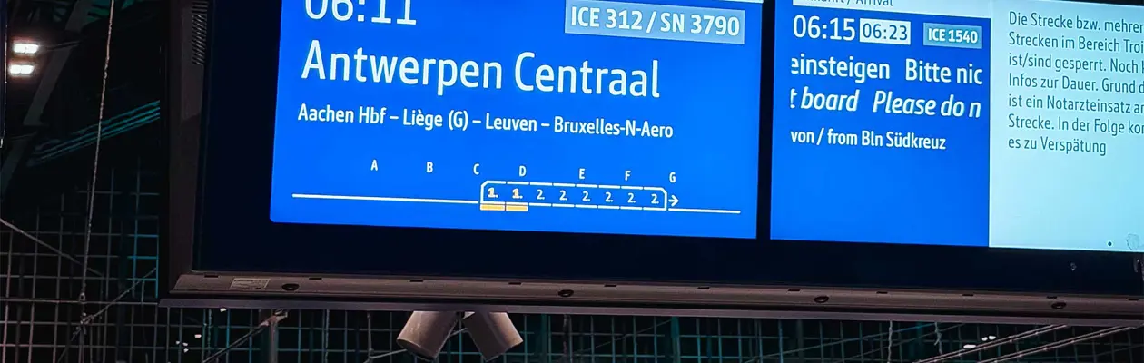 Deutsche Bahn connects Cologne to Brussels Airport with Brussels Airlines