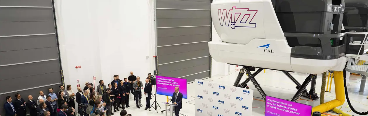 Wizz Air's new Training Center in Fiumicino