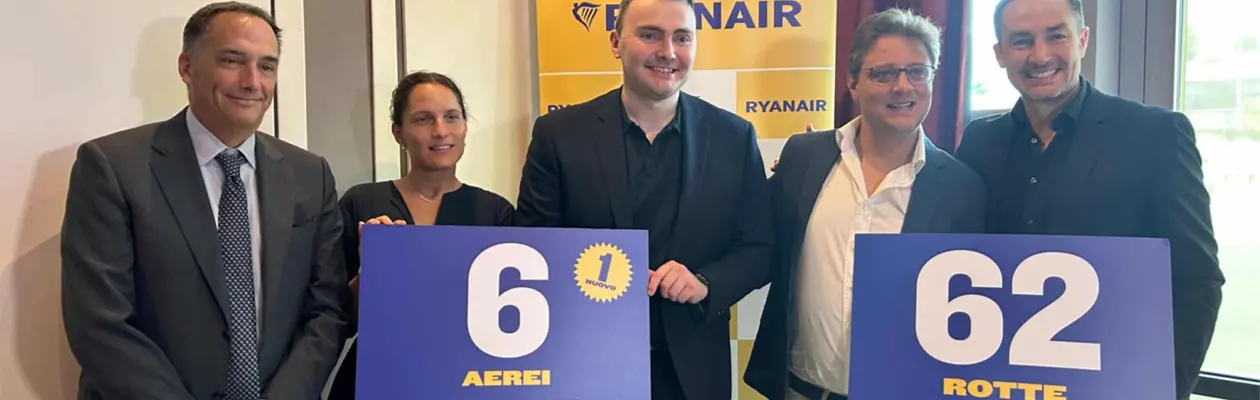 Ryanair strengthens its presence in Veneto