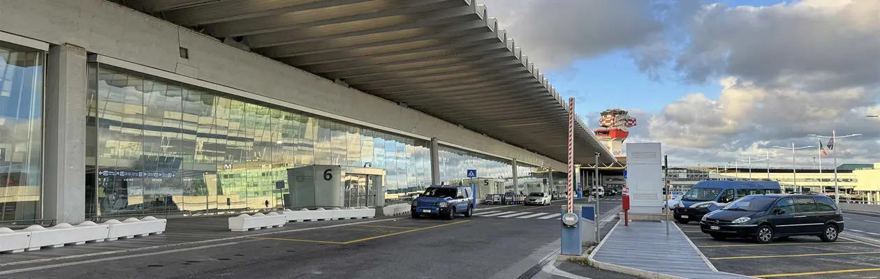 The new Terminal 3 of Rome Fiumicino Airport