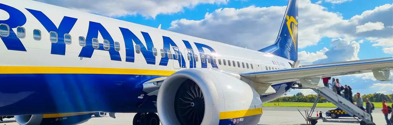 Ryanair's flights from Rimini for summer 2025