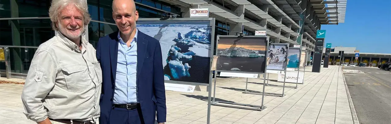 Photo exhibition at Ancona airport
