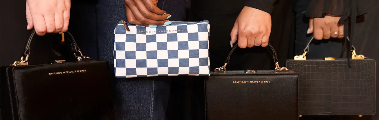 Brandon Blackwood signature kits with American Airlines