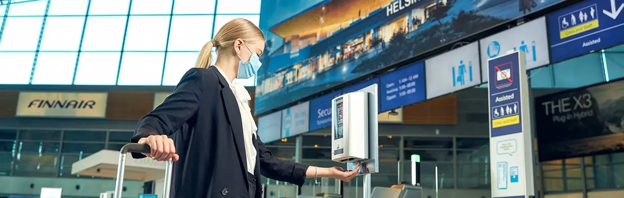 Finavia expands the use of masks at its airports