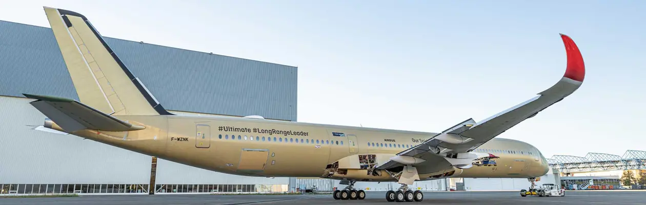 Qantas, Project Sunrise's A350 takes shape in Toulouse