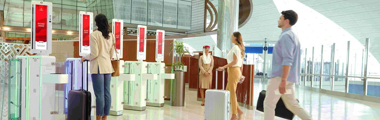 Emirates launches full-touch facial recognition at Dubai International Airport