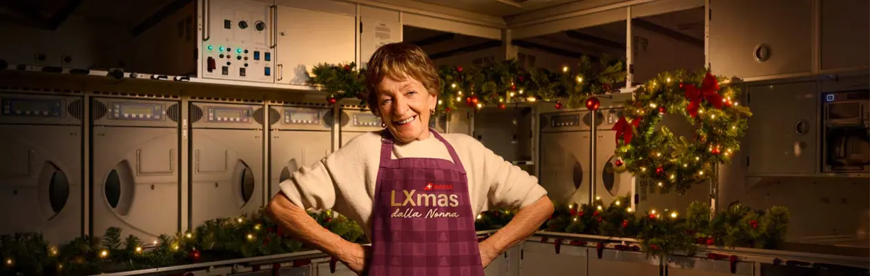 Swiss launches "LXmas dalla Nonna"