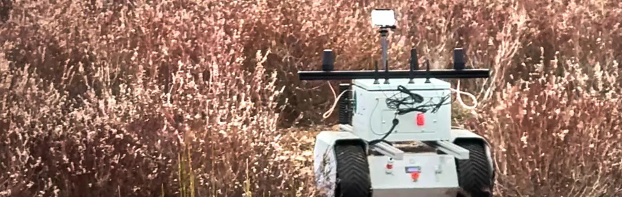 The first test in Italy of the OLGA robot for monitoring biodiversity at Malpensa