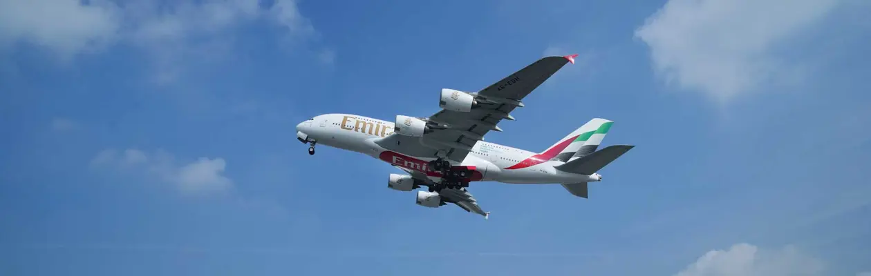 Emirates A380 100% SAF demonstration flight