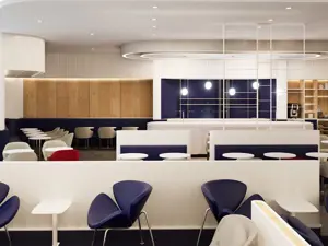 A new Air France lounge at Frankfurt airport