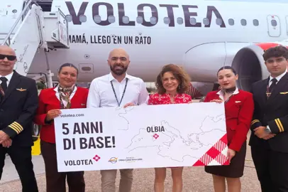 Volotea celebrates 5 years in Olbia