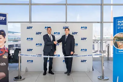 LOT Polish Airlines launches direct flights between Rome and Krakow