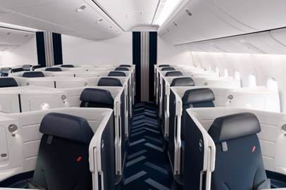 Air France: new business seat and more sustainable catering