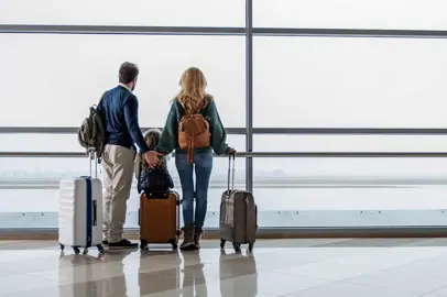 At London Gatwick, Edinburgh and Budapest baggage check-in is outside the airport