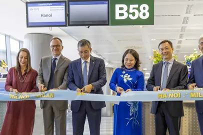 New direct flight Hanoi-Milan at Malpensa