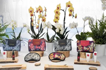 Thai Airways Amenity Kit with Sirivannavari