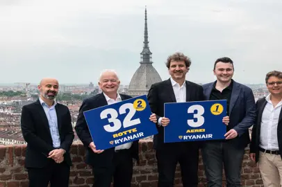 New Ryanair flights from Turin to Liverpool and Pescara