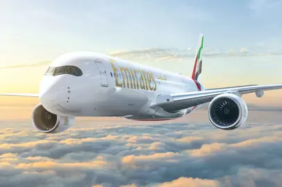 Emirates brings the new A350 to Hangzhou