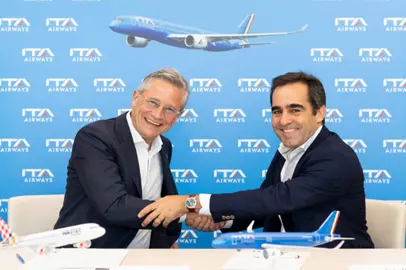 New partnership between Volotea and Ita Airways