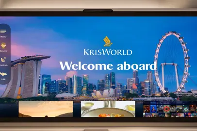 Singapore Airlines enhances the in-flight entertainment experience
