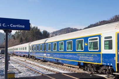 In treno da Roma Termini a Cortina D’Ampezzo