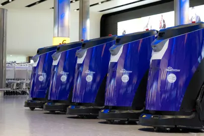 Heathrow invites passengers to choose the names of its cleaning robots