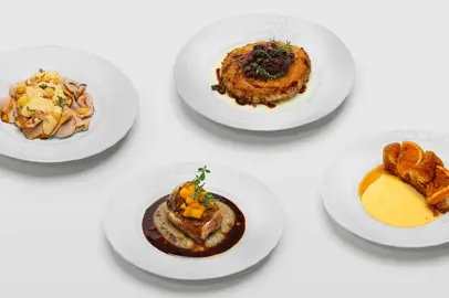 Autumn menu on board ITA Airways Business Class