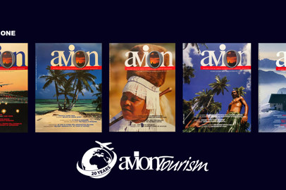 2003-2005 The historic covers of Avion Tourism Magazine