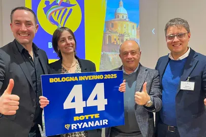 Ryanair's flights from Bologna for the winter