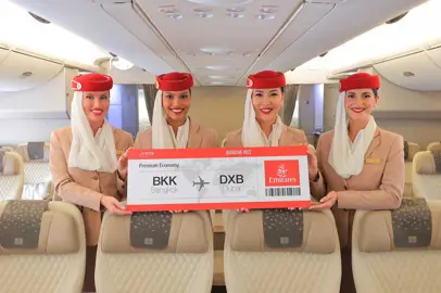 Emirates brings Premium Economy to Bangkok