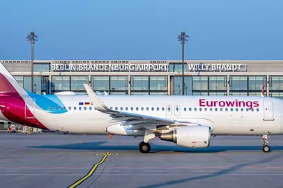 Eurowings: beach balls on board