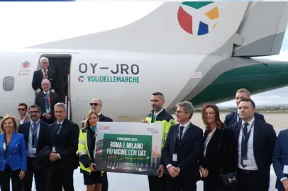 DAT A/S inaugurates the new connections from Ancona to Rome and Milan