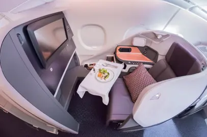 In-flight wellness of Singapore Airlines