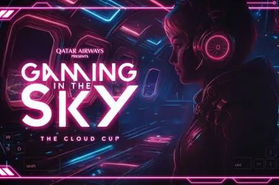 High-altitude gaming with Qatar Airways