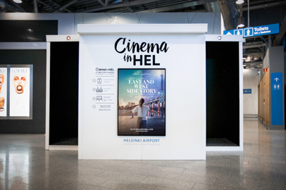 Helsinki Airport. Cinema in HEL