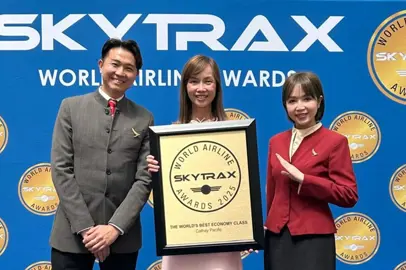 Cathay Pacific is among the top three airlines in the world in 2025