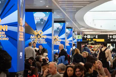 Over 50 million passengers at Fiumicino