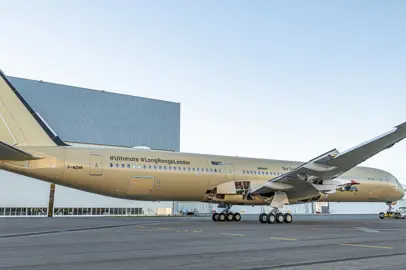 Qantas, Project Sunrise's A350 takes shape in Toulouse