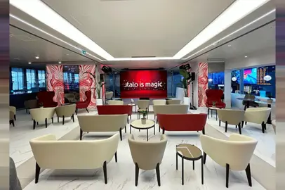 La nuova Lounge Italo Club di Roma Termini