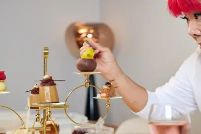 Heathrow brings Afternoon Tea to the VIP terminal with Cherish Finden