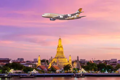 Etihad brings the A380 to Bangkok