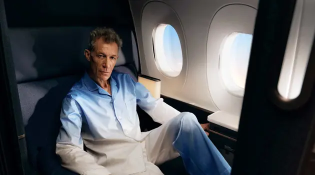 Sho Shibuya signs loungewear for Lufthansa Allegris First Class